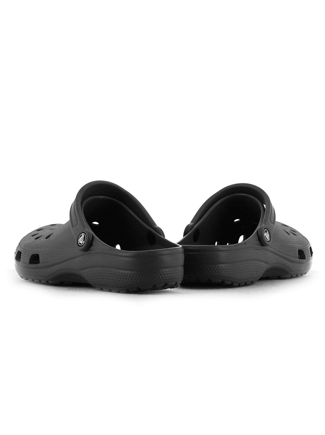 mens black classic crocs