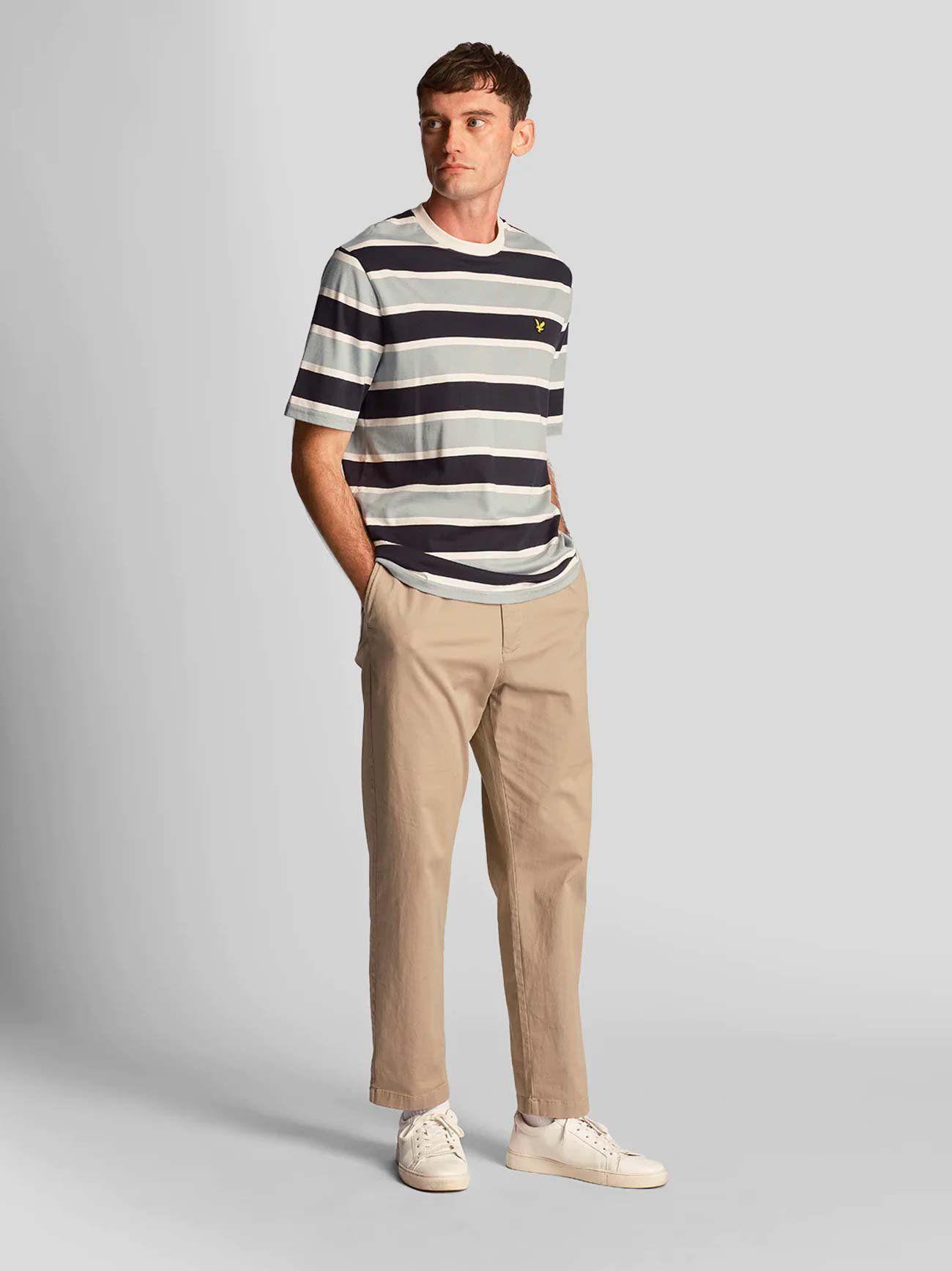 Blue stripe men's • L main image 0