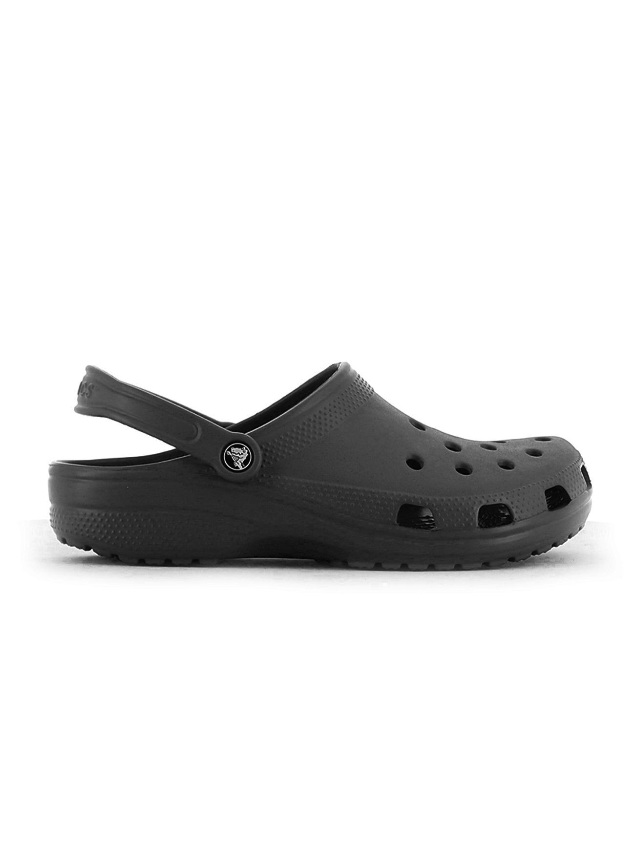 mens black classic crocs