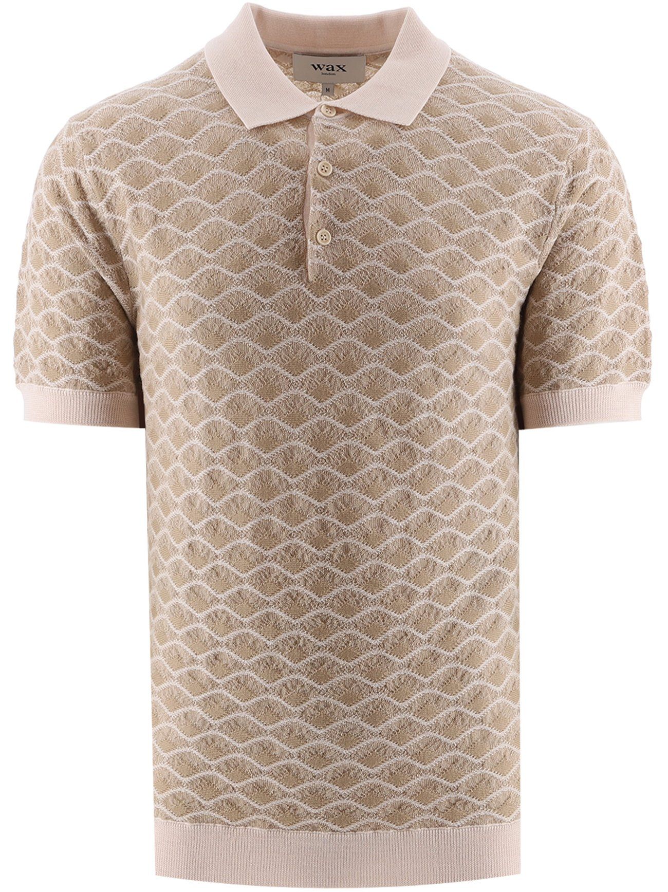Wax London Natural Sanza Polo Shirt | Designerwear | Next