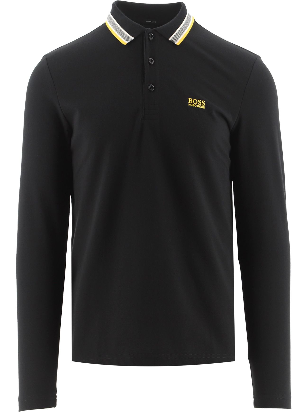 BOSS Charcoal Plisy Polo Shirt Shop Now at