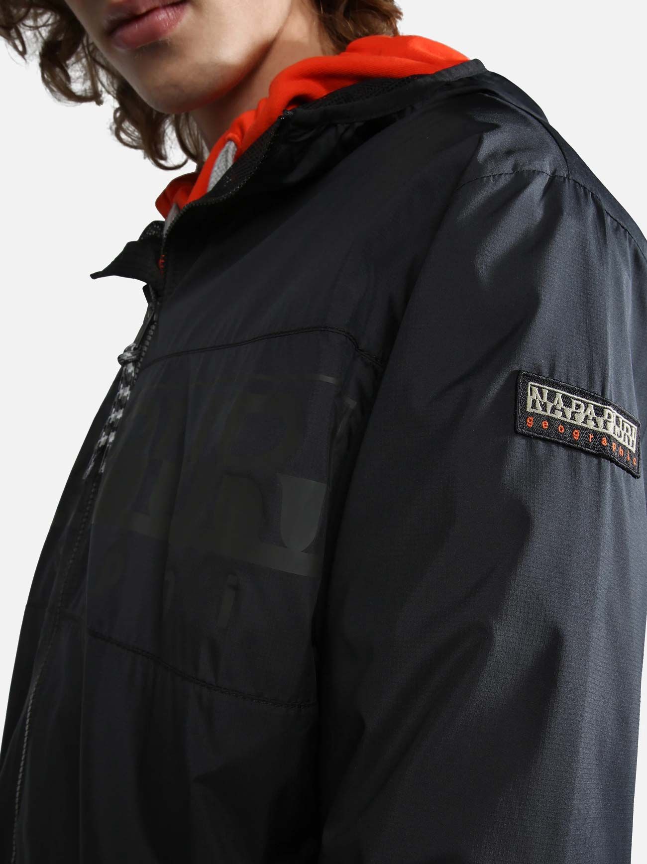 Napariji Rf Circular S Black Hooded Jacket main image 1