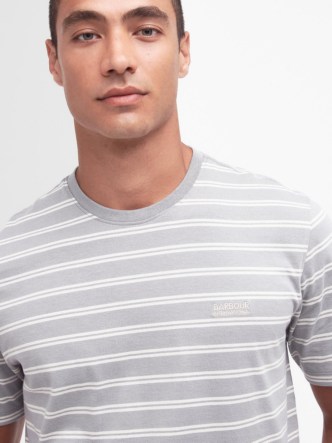 darby shirt / ecru|black stripe