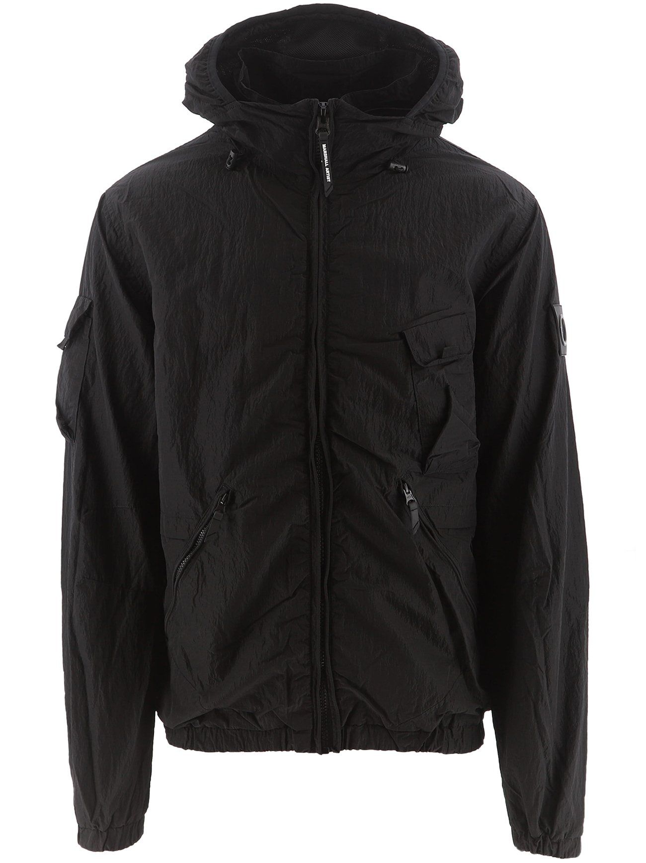 Marshall Artist Black Scudo Nylon Jacket Designerwear Buy Now Pay