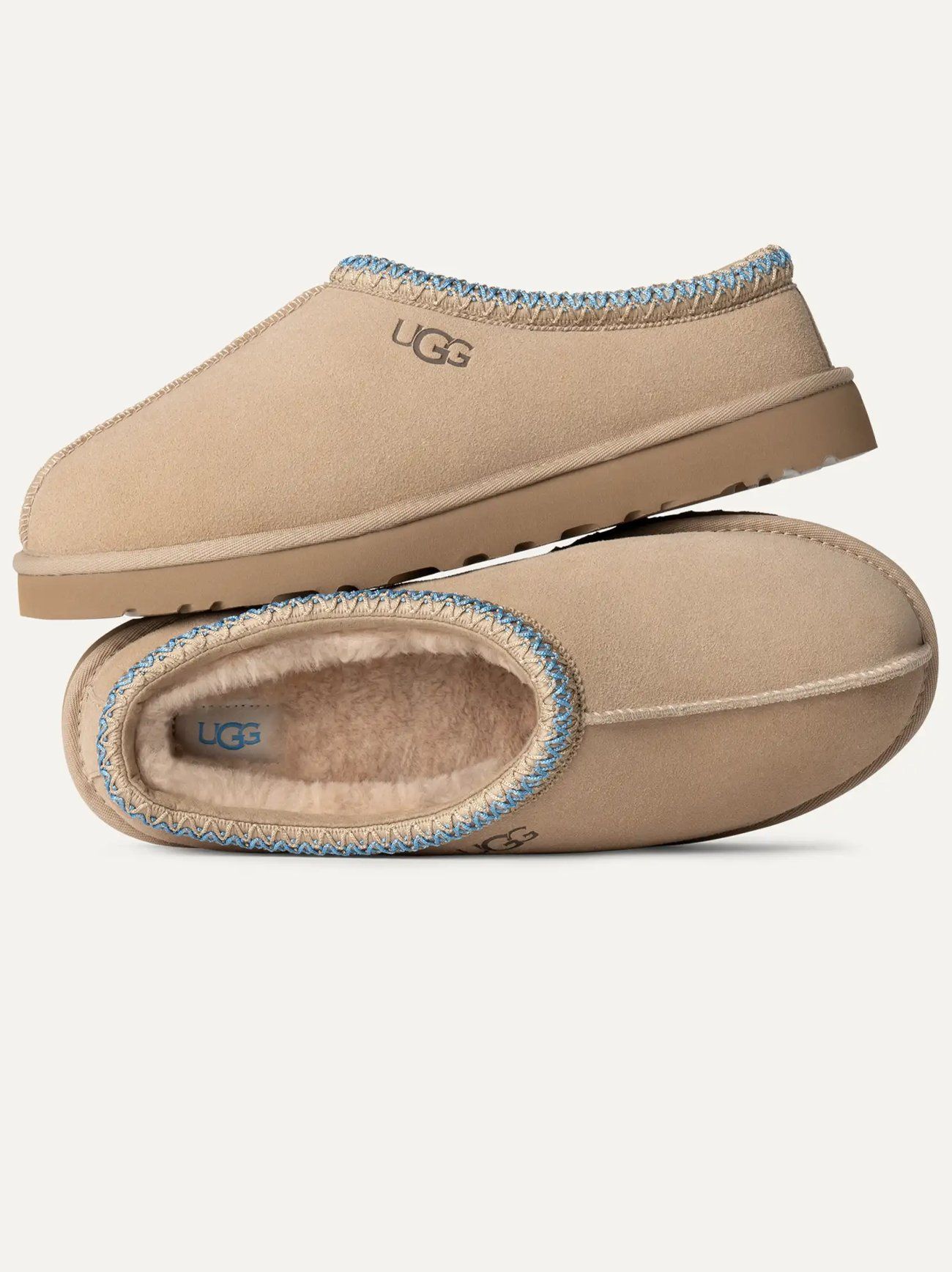Mens Tasman Suede Slippers Santorini main image 0