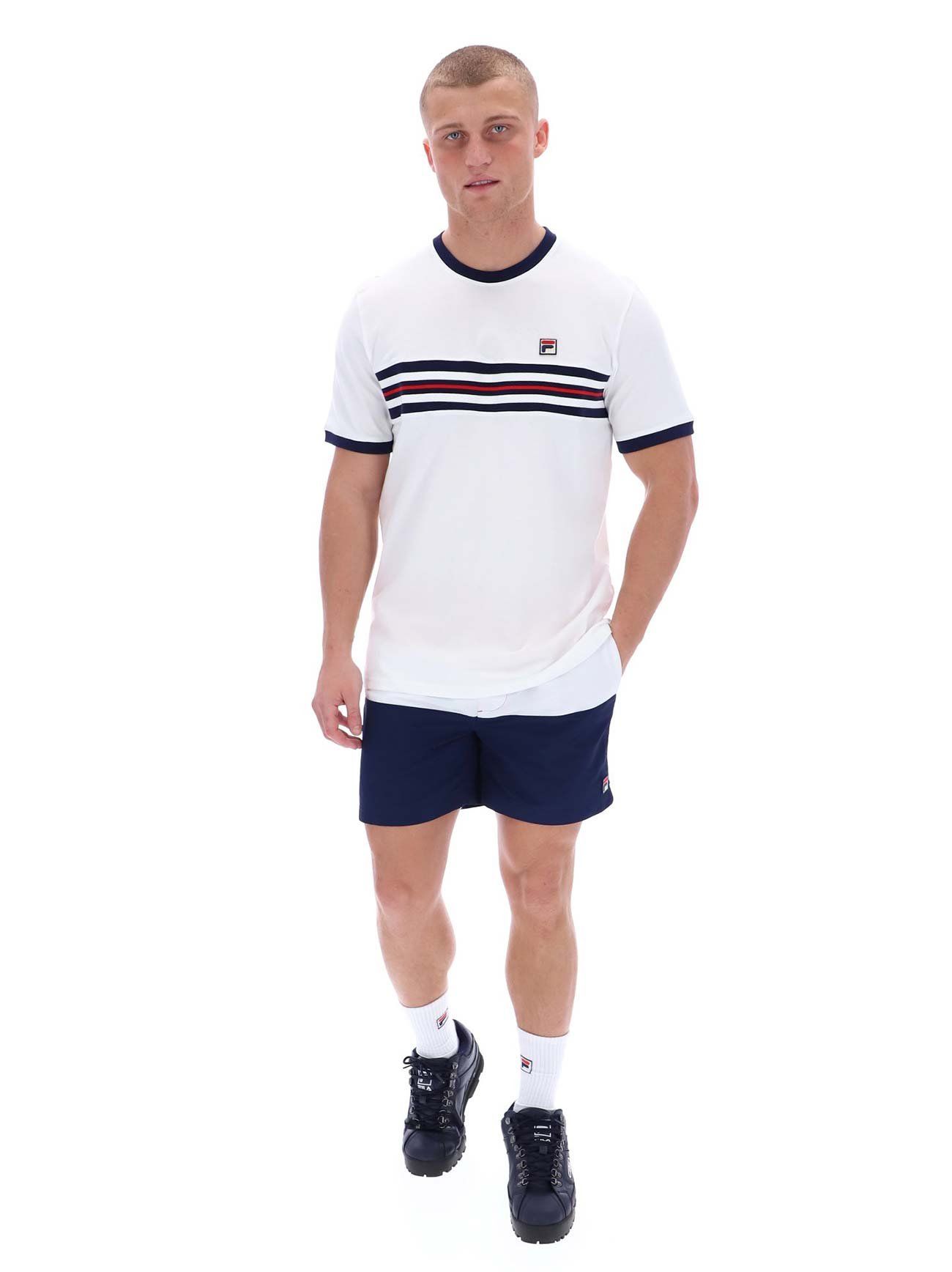 Fila Red Cotton Men T-Shirt