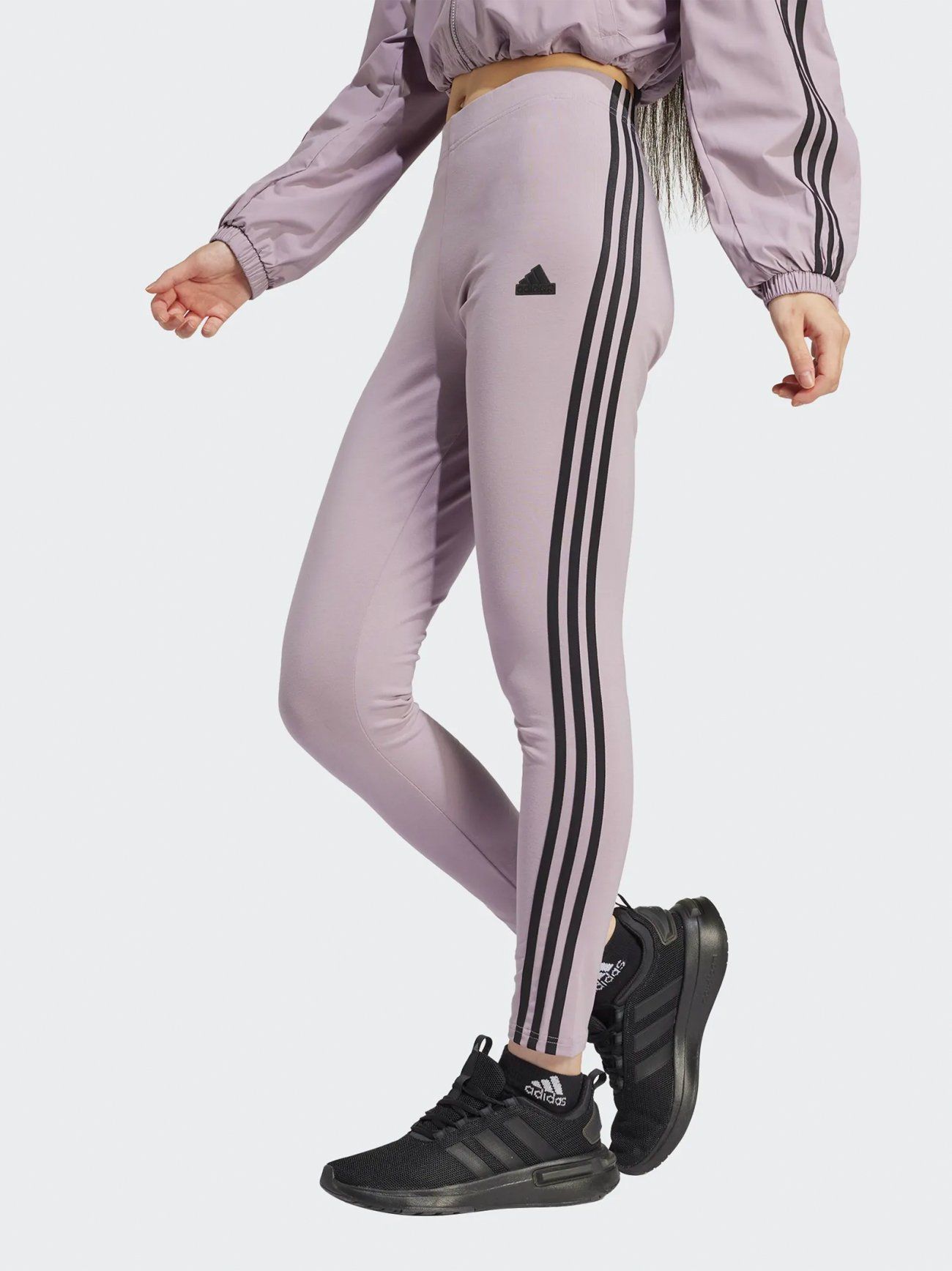 adidas three stripe legging