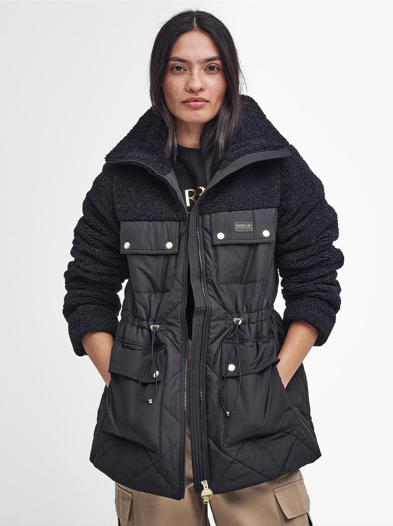 ジャケット BARBOUR Women Jackets LSP0203 BK11 BLACK $_57.JPG?set_id=880000500F