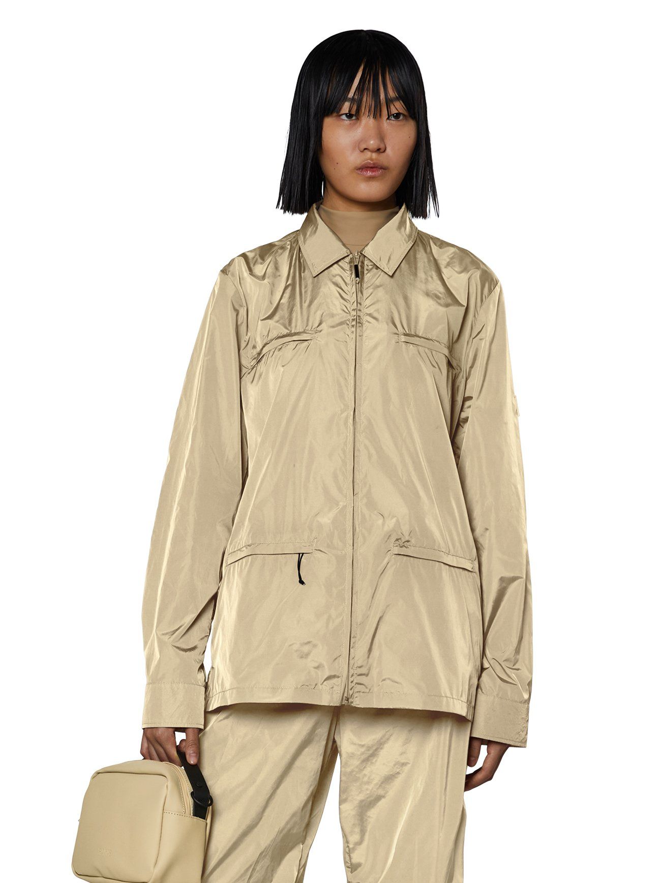 Switch Overshirt Dark Sand
