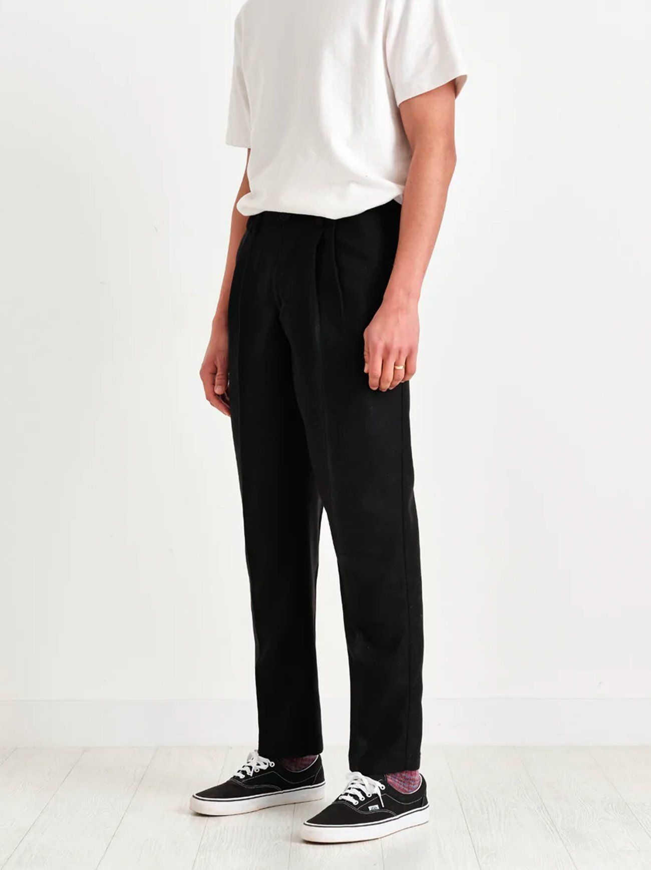 Wax London Black Club Pleat Trouser Designerwear Signup for an