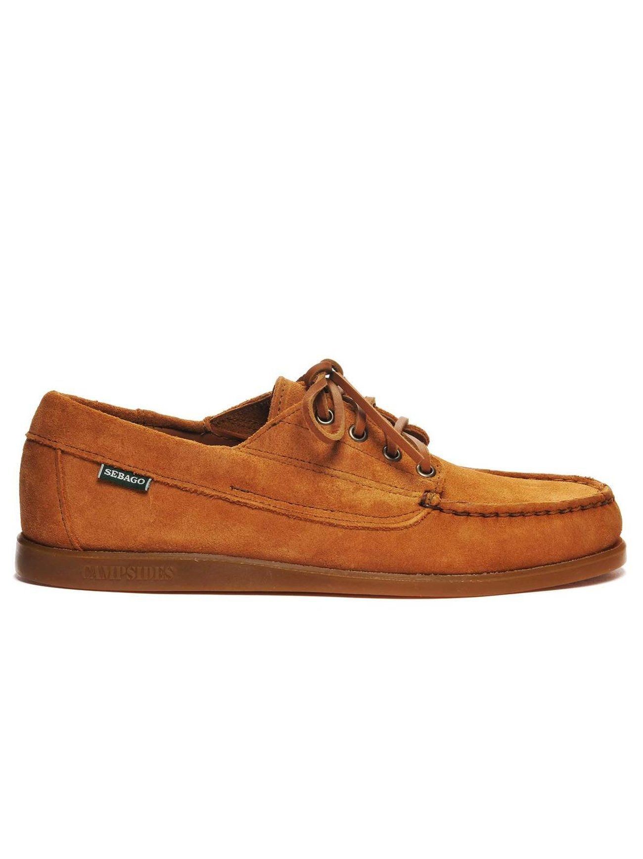 Sebago Brown Tan Askook Suede Shoe Designerwear Buy Now Pay