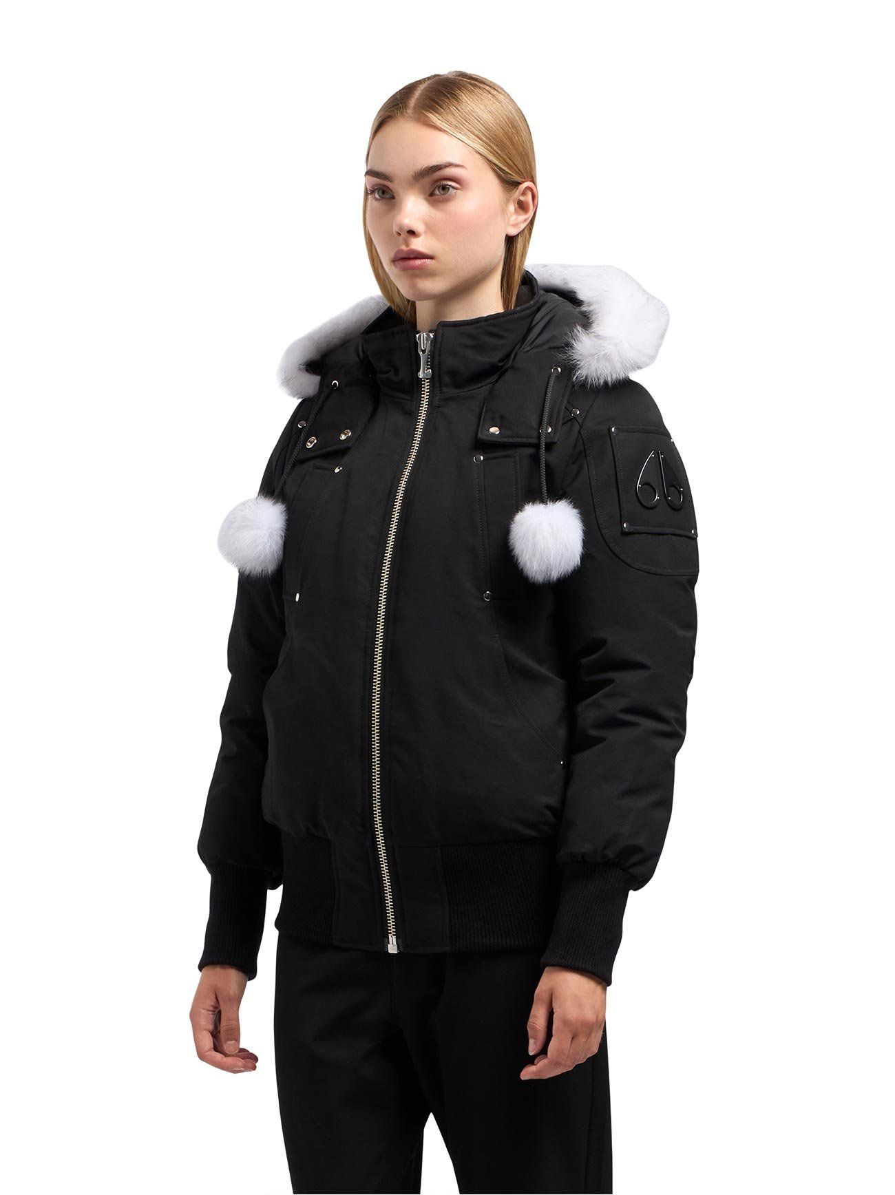 【MOOSE KNUCLES】ORGINAL DEBBIE★大人気のボンバージャケット Original Debbie Shearling Bomber Jacket | Women | Moose Knuckles