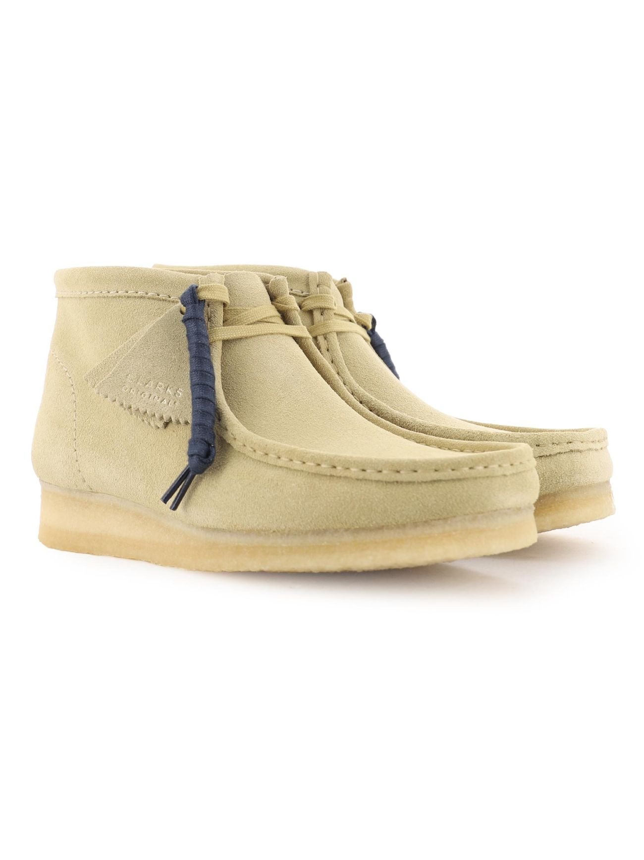 Clarks Originals Mens Maple Suede Wallabee Boot | Designerwear