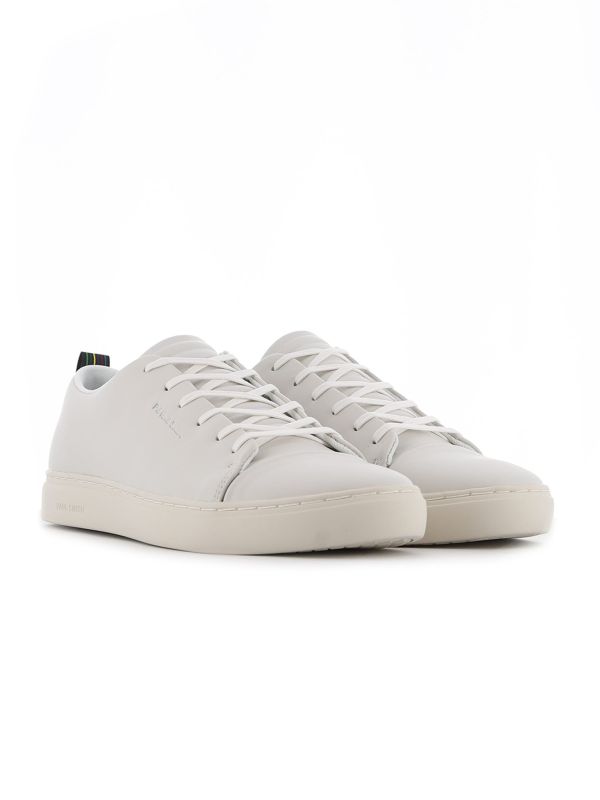 Paul Smith Mens White Lee Trainer Designerwear