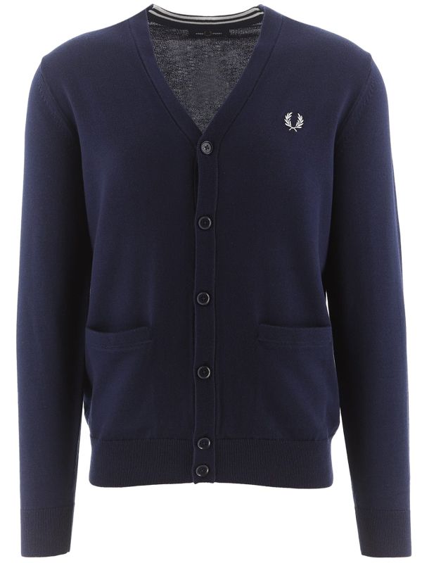 Fred Perry Navy Classic Cardigan Designerwear Signup for an