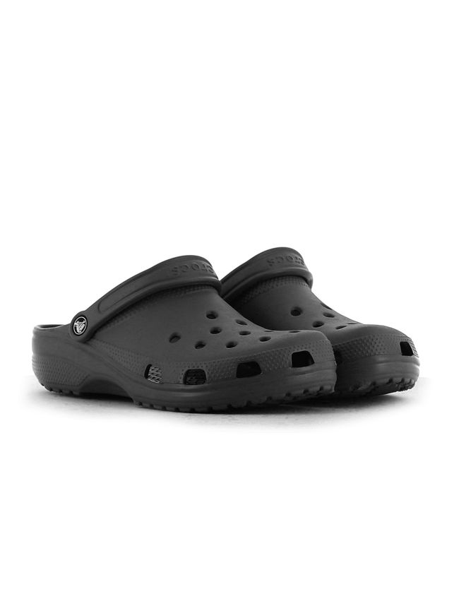 mens classic black crocs