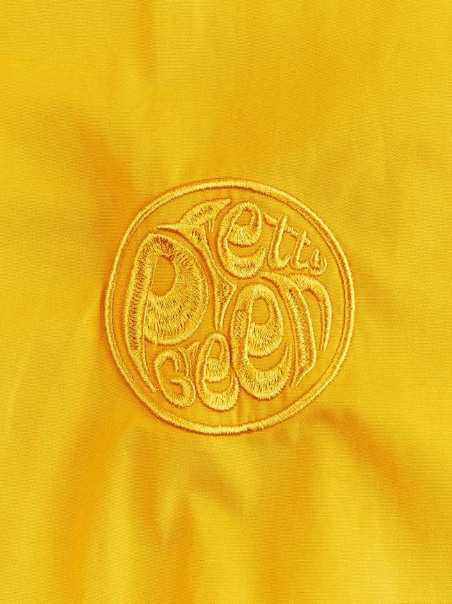 Pretty Green YELLOW LARMAN SMOCK Jacket Designerwear Hassle Free