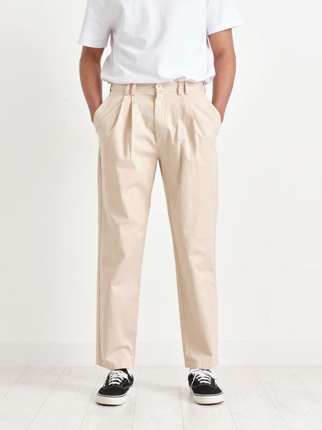 Wax London Sand Pleat Trouser Designerwear Signup for an Exclusive