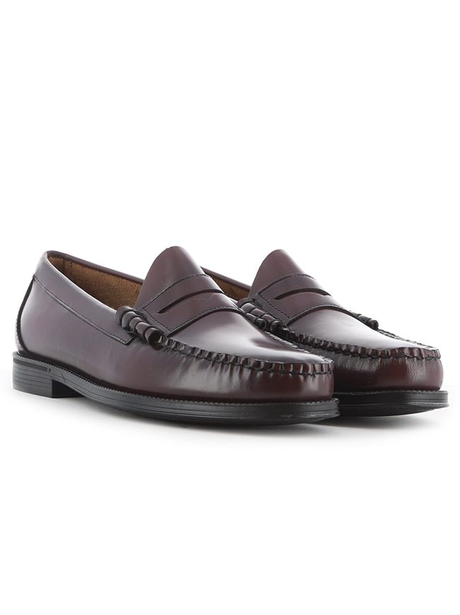 Larson Moc Penny - Wine Leather