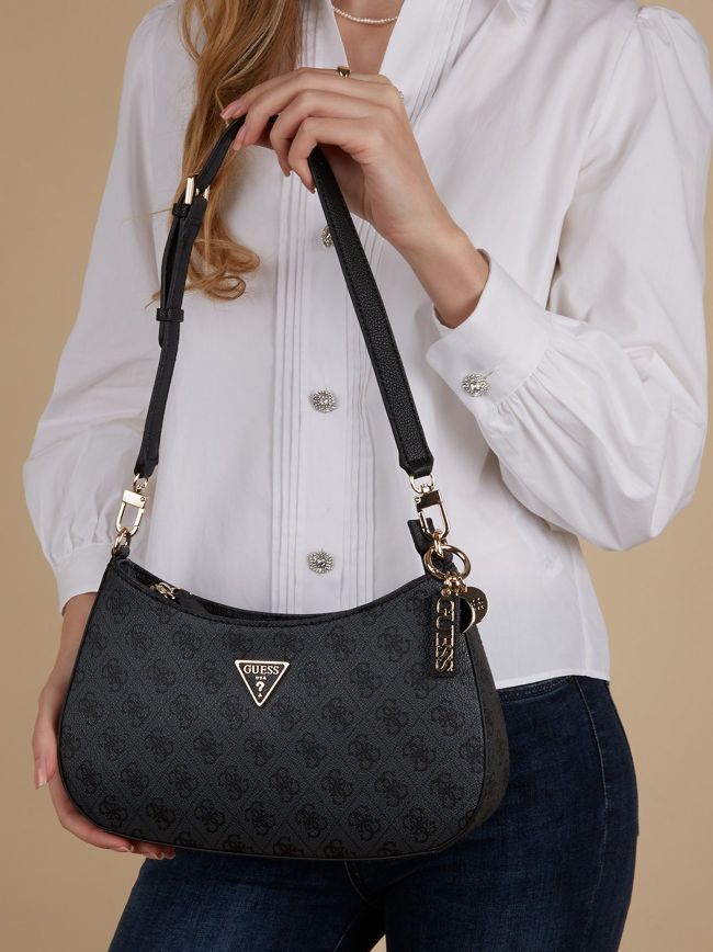 GUESS Noelle Top Zip Shoulder Bag Wisteria [225470] - Sac U00e0 U00e9paule