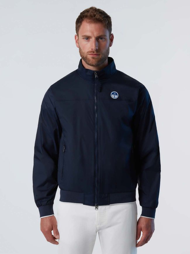 North Sails Blu Poliammide Man Jacket main image 1