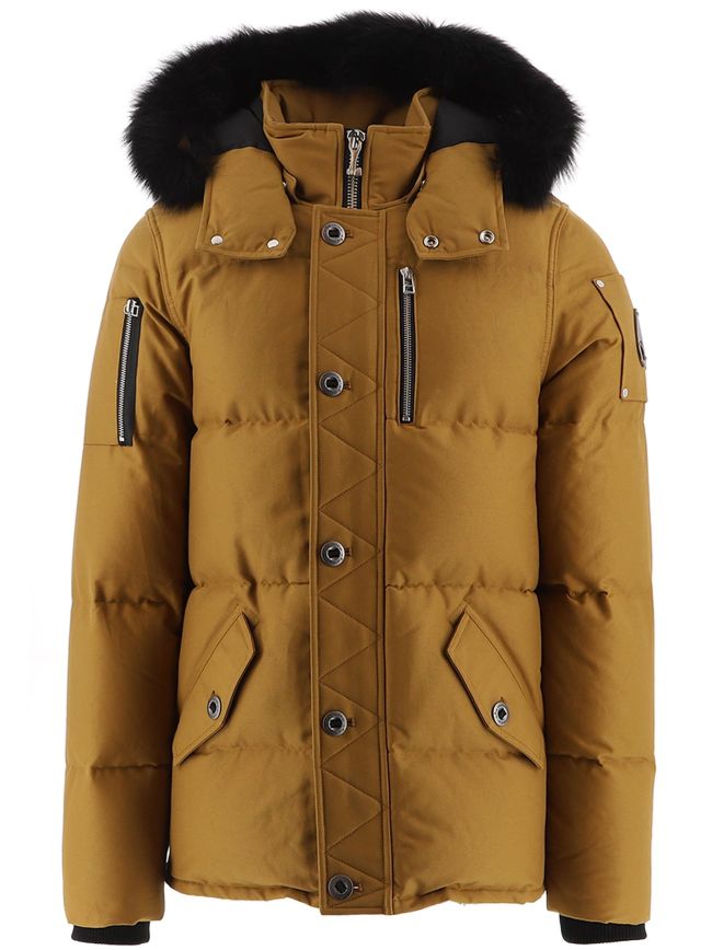 Moose Knuckles Tapenade Black 3Q Jacket Designerwear Pay in 30 Days