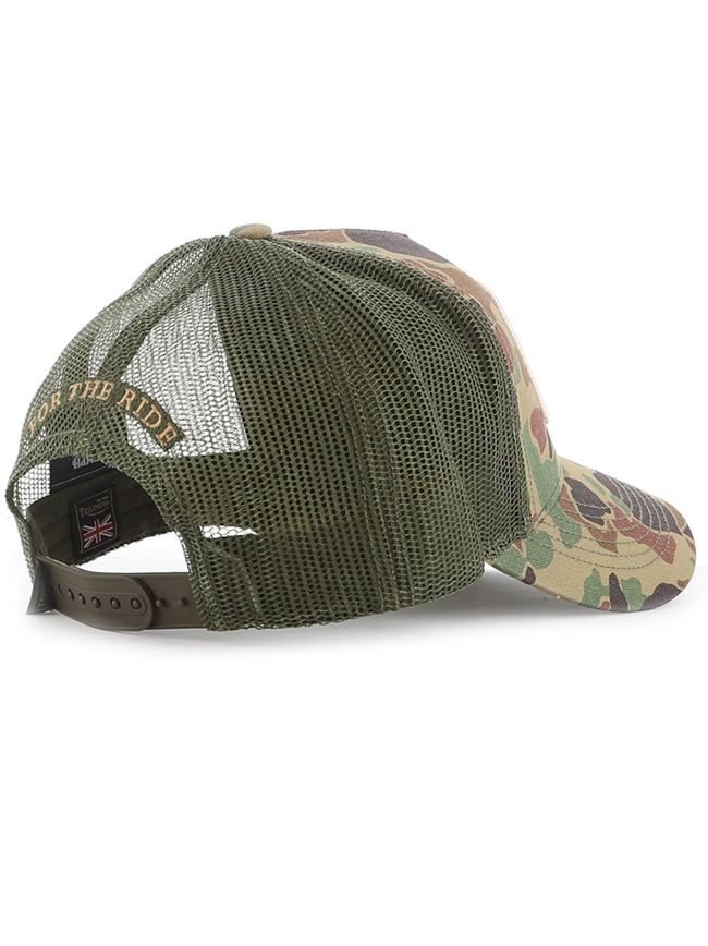 Triumph Mens Frog Camo Hunter Trucker Cap Designerwear