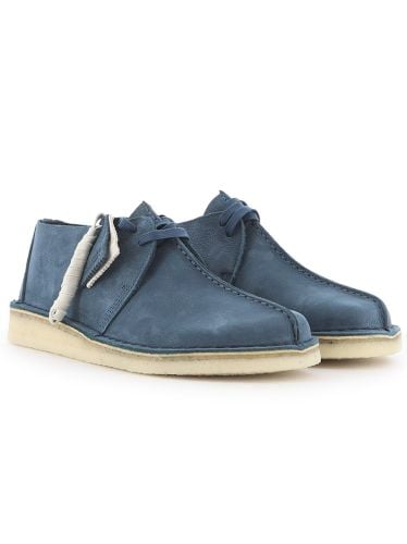 Desert Trek Clarks Desert Boots Dark Blue Clarks Originals Blue