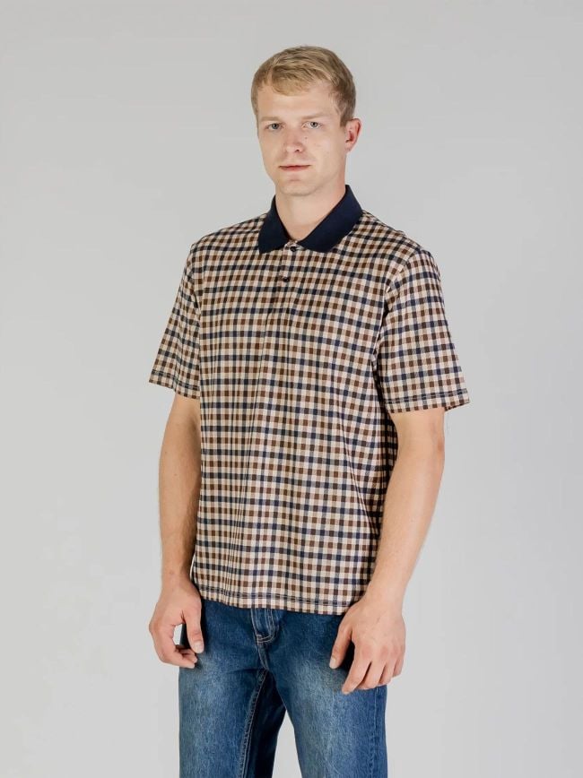 トップス Supreme/Aquascutum Club Check Polo Supreme-Aquascutum-Club-Check-