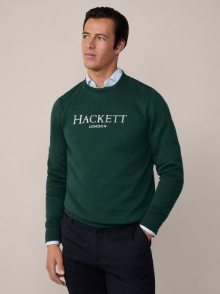 Hackett London CREW - Jersey De Punto - Stone Beige/beige