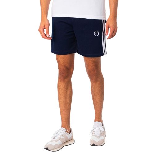 Sergio Tacchini Men's Blue Maritime White Pietrapertosa Short