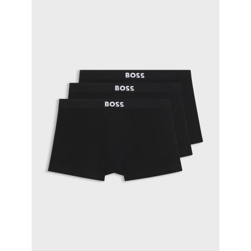 BOSS Mens Black 3-Pack Boxer