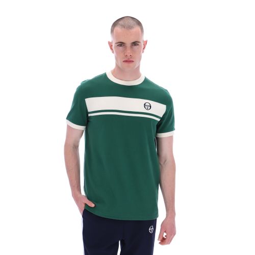 Sergio Tacchini Men's Green Evergreen Master T-Shirt