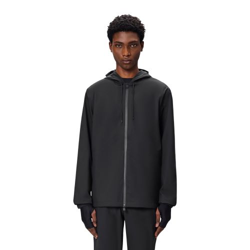 Rains Men's Black Suva Hardshell Jacket