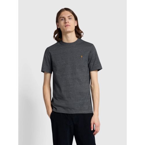 Farah Men's Grey Marl Regular Fit Danny T-Shirt