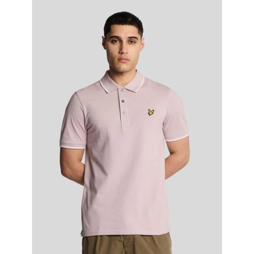 Lyle And Scott Men's White Iris Tipped Polo Shirt