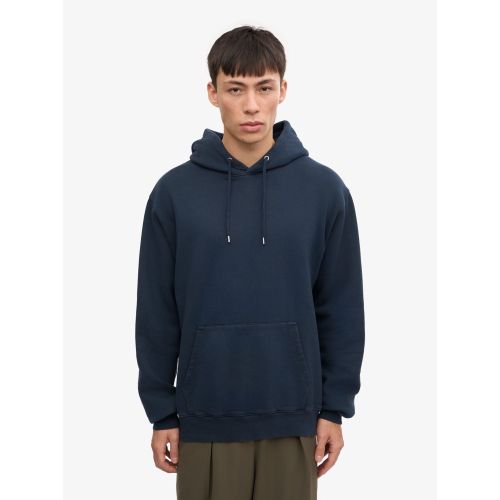 Colorful Standard Men's Navy Blue Classic Organic Hoodie