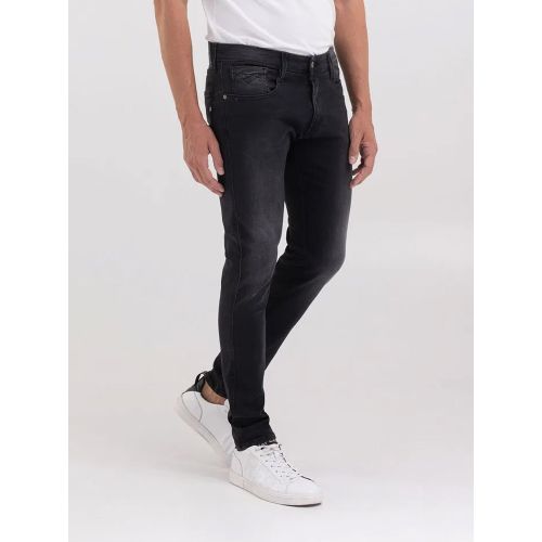 Replay Men's Grey Dark Anbass Slim Fit Jean