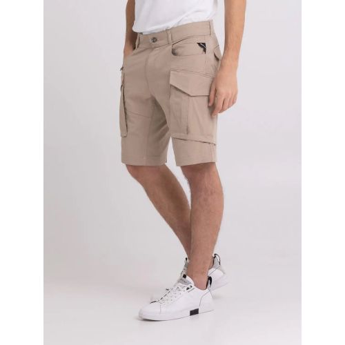Replay Men's Beige Desert Joe Cargo Short