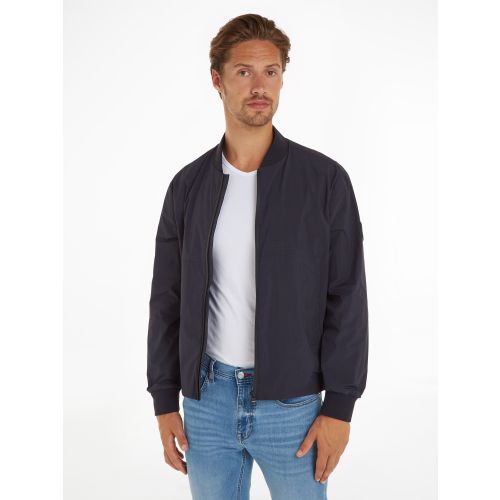 Tommy Hilfiger Men's Navy Desert Sky Portland Bomber Jacket