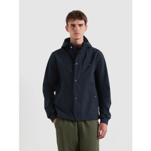 Farah Men's Navy True Brydon Softshell Jacket
