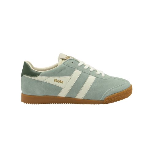 Gola Women's Multi Green Mist Off-White Evergreen Elan Trainer
