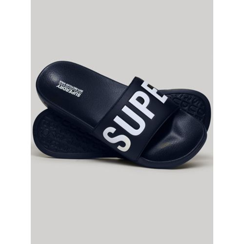 Superdry Men's Navy Deep Optic Core Vegan Pool Slide
