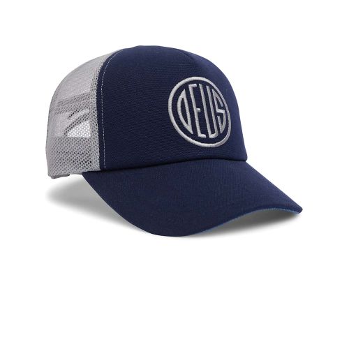 Deus Ex Machina Men's Navy Pill Trucker Cap