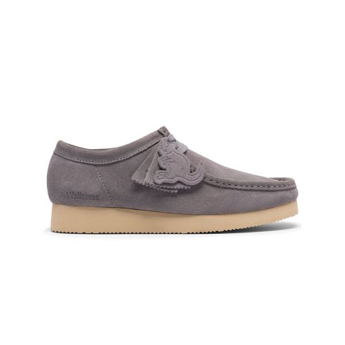 Clarks Originals Mens Grey Wallabee 2604 Shoe | Designerwear