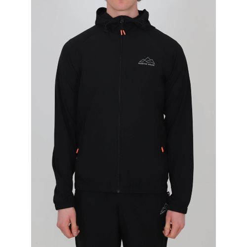 North Peak Mens Black Valley Track Jacket