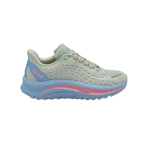 Gola Women's Multi Light Grey Vista Blue Tea Rose Alzir Speed Trainer