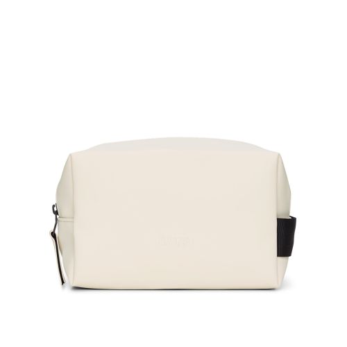 Rains Women's Beige Unisex Dune Wash Bag Small
