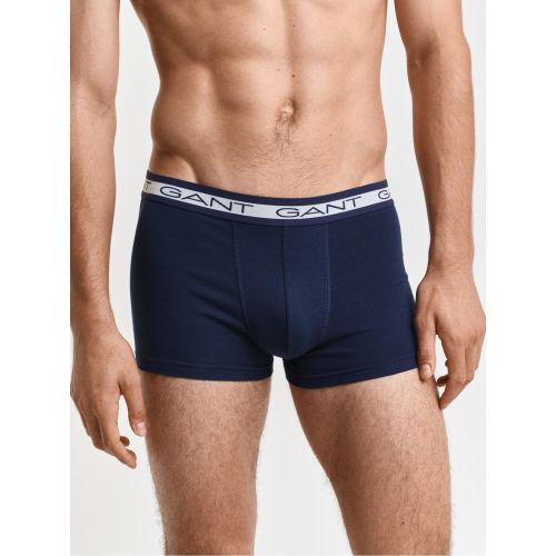 Gant Men's Blue Marine Core 3-Pack Trunk Size 3
