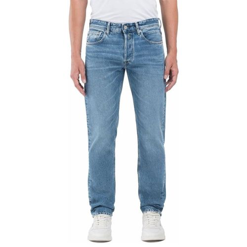 Replay Men's Blue Grover Straight Jean Medium